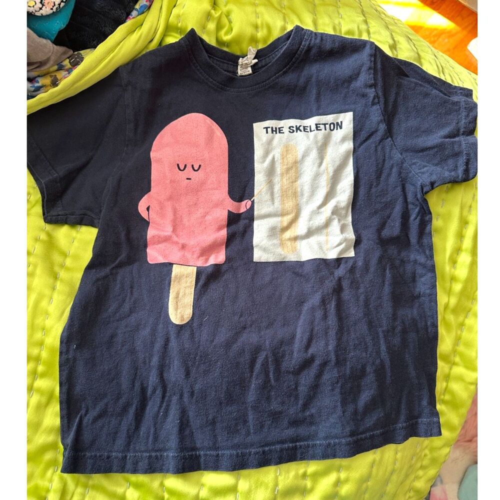 Youth Teepublic Popsicle Anatomy T-Shirt - Size 5/6 - GUC